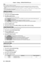 Page 92Chapter 4 Settings — [PROJECTOR SETUP] menu
92 - ENGLISH
Note
(Only for PT-EZ580, PT-EW640 and PT-EX610)
 fWhen [INPUT SELECT] is set to [DIGITAL INTERFACE BOX], communication using that serial terminal is available only when the corresponding device (such as the optional Digital Interface Box (Model No.: ET-YFB100G)) is connected to the  terminal. fWhen transferring logos via the optional Digital Interface Box (Model No.: ET-YFB100G), “NO SIGNAL SLEEP” of ET-YFB100G must be set to “OFF” to avoid cutting...