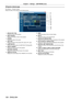 Page 126Chapter 4 Settings — [NETWORK] menu
126 - ENGLISH
[Projector status] page
Click [Status] → [Projector status].
Display the status of the projector for the following items.
13
14
156
7
8
9
1
2
3
4
16
5
10
11
12
1 [PROJECTOR TYPE]
Displays the type of the projector.
2
 
[MAIN VERSION]
Displays the firmware version of the projector

.
3
 
[POWER]
Displays the status of the power

.
4
 
[SHUTTER]
Displays the status of the shutter (ON: closed, OFF: open).
5

 
[LAMP
  SELECT]
Displays the setting status of...