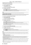 Page 86Chapter 4 Settings — [DISPLAY OPTION] menu
86 - ENGLISH
Adjusting signal level automatically
1) Press as to select [AUTO SETUP].
2)  
Press the  button.
 f The  [AUTO SETUP] screen is displayed.
3) Press  as to select [SIGNAL LEVEL ADJUST].
4)  
Press 
 qw to switch the item.
[OFF] Does not perform automatic adjustment.
[ON] Adjusts black level (on-screen menu [BRIGHTNESS]) and white level (on-screen menu 
[CONTRAST]) when automatic setup is executed.
Note
 f
[SIGNAL LEVEL ADJUST] may not function...