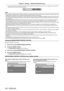 Page 100Chapter 4 Settings — [PROJECTOR SETUP] menu
100 - ENGLISH
 fIf the  button is pressed when [LINK] is set from [GROUP  A] to [GROUP D], the group name is displayed on the screens of 
projectors that have been set in the same group.
LINK GROUP A
Note
 fWhen [MODE] in [BRIGHTNESS CONTROL  SETUP] is set to [AUTO] or [PC], keep the shutter open for at least two minutes to perform the 
brightness sensor calibration after completed the [BRIGHTNESS CONTROL  SETUP] setting.
 fIf the shutter is closed within...