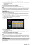 Page 121 
f The file starts playing on the full screen.
 
f For the detailed information on the playing order, refer to the “Playing the still image” ( x page 121) or “Playing the 
video”( x page 123).
5) Press the  button to exit playing.
 
f  
Exit the full screen display, and the Memory Viewer screen (in thumbnail display) is displayed.
 
f If you want to continue to play another file,  please perform the step 1) to 4) again.
Note
 
f When Memory Viewer screen is displayed, each time you press the  button,...