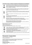 Page 152Information for Users on Collection and Disposal of Old Equipment and us\
ed Batteries
These symbols on the products, packaging, and/or accompanying documents mean that used 
electrical and electronic products and batteries should not be mixed with general household 
waste. For proper treatment, recovery and recycling of old products and used batteries, please 
take them to applicable collection points, in accordance with your natio\
nal legislation and the 
Directives 2002/96/EC and 2006/66/EC.
By...