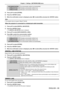 Page 89[AUTONEGOTIATION]The communication method is set automatically.
[100BaseTX-Full] Full-duplex communication method is set.
[100BaseTX-Half] Half-duplex communication method is set.
5) Press as to select [STORE].
6)  Press the  button.
7)  When the confirmation screen is displayed, press  qw to select [OK], and press the  button.
Note
 
f The projector does not support 10BaseT Full/Half.
When the projector is connected to a twisted-pair-cable transmitter
1)  Press as to select [DIGITAL LINK SETUP].
2)...