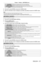 Page 137Chapter 4 Settings — [NETWORK] menu
ENGLISH - 137
[IP ADDRESS]Enter the IP address when you do not use a DHCP server.
[SUBNET MASK] Enter the subnet mask when you do not use a DHCP server.
[DEFAULT GATEWAY] Enter the default gateway address when you do not use a DHCP server.
[STORE] Save the current network settings.
4) Press as to select [STORE], and press the  button.
5)  
When the confirmation screen is displayed, press  qw

 to select [OK], and press the  button.
Note
 f When using a DHCP  server,...