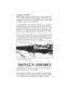 Page 18LOADING AND FIRING
Before loading the shotgun, visually inspect your safety and make sure it
is in the ÒSafeÓ position. Never load the shotgun with the safety in the
firing position. Avoid contact with the trigger mechanism while loading
ammunition and at all times prior to firing.
To insert shotshells in the chamber, move the top lever to the right with
the thumb of your firing hand and open the breech. Inspect the cham-
bers and barrel bores to be sure they are free of any obstructions.  Insert a...