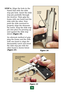 Page 38Figure 25
DISASSEMBLY
NOTCH
SLIDE 
STOP PIN
34
STEP 6. Align the hole in the
barrel link with the slide
stop pin hole. Insert the slide
stop pin partially through
the receiver. Then grip
the
frame with one hand and the
slide with the other. Now
push the slide rearward to
properly align the disassem-
bly notch. Snap the slide stop
pin into place by pressing up
and against the slide stop
detent (Figure 24).
An alternate method of grip-
ping the frame and the slide
with one hand to align the
disassembly...