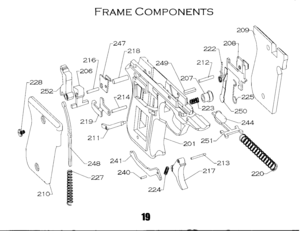 Page 22
FRAMECOMPONENTS
21
19 