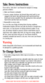 Page 16Take Down Instructions
If you wish to “take down” your firearm for transport or storage,
proceed as follows:
1. Make sure firearm is unloaded.
2. Unscrew, counter clockwise, the forward sling swivel until it is not
engaged in the barrel, then pull forearm down and forward from
barrel and receiver assembly. Press the opening lever down and pull
barrel down and then back out of receiver.
3. Reassemble in reverse order. 
Use a very thin coat of light oil during below freezing conditions.
Condensation...