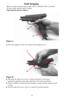 Page 1111
Field Stripping
Before you take the pistol apart, make sure it's unloaded. This is essential
for your safety and the safety of others.
Field strip the pistol as follows:
Figure A
Press the magazine catch (43). Remove the magazine (51).
4
1618
43
51
Figure B
   Pull back the slide (4) as far as it will go and hold it in the open
position by pushing up the slide catch lever (18) with your thumb.
Check carefully to ensure that the chamber is empty and the magazine well
is clear.
Turn the...