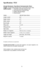 Page 2121
Caliber .380 ACP (9mm  Short)
Length, overall 6.6
Height, overall 4.7
Width, overall 1.2
Barrel length 3.6
Rifling twist 1 in 10
Rifling grooves 6
Sight radius 4.7
Weight, w/o magazine 16.2 oz. (20.8 oz. in stainless)
Weight, empty magazine 1.4 oz.(1.6 oz. in stainless)
Trigger pull weight DA 9.9 lbs., SA 3.75 lbs.
Magazine capacity 7 rounds
Straight Blowback, Fixed Barrel Semiautomatic Pistol
Trigger:
Double-Action/Single-Action and Double-Action Only
Safety System: 1. Patented automatic firing-pin...