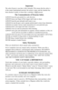 Page 55
Important
The safest firearm is one that is fully unloaded. This means that the safety is 
in the center (load/unload) position, the action is open, and the chamber has
been checked visually to insure that a cartridge is NOT
present.
The Commandments of Firearms Safety
ALWAYS keep the gun pointed in a safe direction.
ALWAYS keep your finger off the trigger until ready to shoot.
ALWAYS keep the gun unloaded until ready to use.
ALWAYS be sure the gun is safe to operate and the barrel is clear of any...