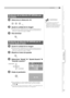 Page 13733
ESPAÑOL
Para comenzar Preparación
Funcionamiento básico
Configuración
Solución de problemas
Otros
ASelecciona la Selección AV.
BAjuste la calidad de la imagen
CPara terminar
AAjuste la calidad de la imagen
BMuestre el menú de ajustes
CSeleccione “Ajuste” g “Ajuste Usuario” g 
“Guardar usuario1”
DGrabe el parámetro
Grabación de la Selección AV definidos por 
el usuario
zConsulte la sección “Modificación de los valores predeterminados de 
Selección AV” para obtener información sobre los procedimientos...