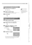 Page 8533
FRANÇAIS
Pour commencer Préparation FonctionnementRéglagesDépannage Autres
ASélectionnez la Pré-réglage AV
BRéglez la qualité d’image
CPour terminer
ARéglez la qualité d’image
BAffichez le menu de configuration
CSélectionnez “Réglages” g “Ajust. 
Utilisateur” g “Enreg. util. 1”
DEnregistrez le réglage
Enregistrer la Pré-réglage AV dutilisateur
zVoir “Changement des valeurs par défaut de la Pré-réglage AV” pour les 
procédures de réglage de la qualité d’image. (pP32)
Enregistrement de la Pré-réglage AV...