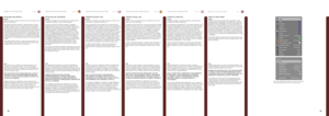 Page 2038
englishdeutsch francais español
39
italiano
norsk
RS 232 AND LAN CONT\DROL
RS 232You.may .control .and .monitor .the .projector .remotely .through .the .serial.
RS232 .control .interface  .
Two .RS232 .protocols .are .employed  ..A .simple .instruction .set .(SIS).
ASCII .protocol .gives .access .to .the .most .frequently .used .commands  ..
In .addition, .a .binary .protocol .is .available .where .each .command .is .a.
series .of .32 .bytes .in .one .packet  ..The .protocols .allow .for .both .SET...