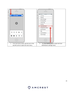 Page 4343 
 
  
1. From the home screen, tap the icon in the 
top left corner to open the main menu. 
2. Tap Push Notifications to open the Push 
Notifications settings menu. 
 
 
  