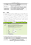 Page 32
GA-324WA User Manual 
Field Description 
255.255.0.0-255.255.255.254. 
Secondary IP Select it to enable the secondary LAN IP. The two 
LAN IP addresses must be in the different network.
IGMP Snooping You can disable or enable IGMP Snooping. 
Apply Changes Click it to save the settings of this page. 
 
3.4.1.2 DHCP 
Dynamic Host Configuration Protocol (DHCP) allows the individual PC to obain 
the TCP/IP configuration from the centralized DHCP server. You can configure 
this router as a DHCP server or...