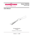 Page 1Model 318/618
Tactical Light
Users Manual
Remington 870 Shotgun
12 Gauge
Protected by US. Patent 4,856,218
Revision E     3-1-2000 