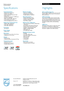 Page 2Issue date 2012-02-25
Version: 1.2.1
12 NC: 8670 000 88028
EAN: 34 25160 30677 4© 2012 Koninklijke Philips Electronics N.V.
All Rights reserved.
Specifications are subject to change without notice. 
Trade

marks are the proper ty of Koninklijke Philips 
Electronics N.V. or their respective owners.
www.philips.com
Specifications
PPX2055/EUPocket projector55 lumen Projector 
Highlights
 305 cm (120) image sizeEnjoy the biggest Notebook  screen youve ever had 
and share all your media co ntent in the...
