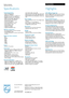 Page 2Issue date 2013-04-24
Version: 1.0.1
12 NC: 8670 001 05793
EAN: 34 25160 31563 9© 2013 Koninklijke Philips Electronics N.V.
All Rights reserved.
Specifications are subject to change without notice. 
Trade

marks are the proper ty of Koninklijke Philips 
Electronics N.V. or their respective owners.
www.philips.com
Specifications
PPX3610/EUPocket projector100 lumens with Wi-Fi 
Highlights
 120 (305cm) image sizeEnjoy the biggest mobile screen you ever had and 
share your HD media content wherever you want....