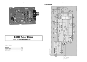 Page 337B-17B-1
1
AM
MixerAM
Osc.
AM IFIF1IF2
FM
Det.
AM
Det.
37 33
RADIO IC
TEA 5762 
TUNER BOARD
ECO 6 
Systems Cenelec 
10 18 11
14 39
15 
24
rightAM/FM
right leftleft
stereo VCO
41 40 36 1932 44 25
Stereo
Decoder
AFC
AFC + AFC -
44
AGC Pre-
scaler
Multi-
plexer
Charge
pump
Stabilizer
CONTROLReference
Oscillator
29
28
27 clockdata
enable
P1
P0
31
30
programmable
output ports
VLoop
VLoop
VLoop
2 65 FM Osc.
C
D
450kHz 450kHz 450kHz
20
75kHz
VStab
AV
Stab
BV
Stab
B V
Stab
A
VStab
B
10,7 MHz 10,7 MHz
35
9
Vdd...