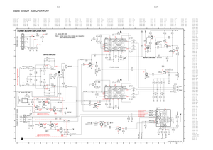 Page 73CIRCUITCIRCUIT
INPUT
CIRCUIT DRIVER
CIRCUIT SEPP OUTP
CIRCUIT
PROTECTION
CIRCUITS
DRIVER SEPP OUTP
RIPPLE FILTER
CIRCUIT
INPUT
88
88 8
CHIP SELECT I
2 C BUS
TRANSCEIVER I/O PORT
DATA LATCHES
PWR RES
OUT I/O IN
SHIFTREG
8
CIRCUIT
CIRCUIT
INPUT
CIRCUIT DRIVER
CIRCUIT SEPP OUTP
CIRCUIT
PROTECTION
CIRCUITS
DRIVER SEPP OUTP
RIPPLE FILTER
CIRCUIT
INPUT
A2FROM MAINS 1203
HP_LEFT
LEFT
GND_AHP_RIGHT
SUBWOOFER
OUT
FROM/TO HP SOCKET BOARD
GND GND
7 8 9 10 11 12 13 14
12 34 56 7891011121314
A
COMBI BOARD AMPLIFIER...