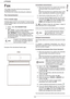 Page 28LFF6050
- 23 -
4 - Fax
Fax
This chapter describes all the fax processing and 
configuration functions.
You will also find a section describing fax mailboxes.
Fax transmission
Print a header page
A header page is stored in your terminal. To send your fax 
using this header page, you can print it at any time and fill 
in your details.
1Select 30 - FAX /HEADER PAGE.
2Select: 
301 - LOCAL, to print a header page according to 
the language configured on the terminal, 
302 - INTERNAT, to print a bilingual...