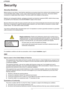 Page 6LFF6050
- 1 -
1 - Security - Environment - Software use license
Security
Security directives
Before turning on your device, check that the outlet that you are going to plug it into conforms to the indications shown 
on the information plate (voltage, current, power network frequency) located on your device. This device shall be 
connected to a single phase power network. The device shall not be installed on bare ground.
Batteries and rechargeable batteries, packaging and electric and electronic equipment...