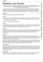 Page 12LFF6080
- 6 -
1 - Security - Software use license - Environment - Licence
Software use license
CAREFULLY READ ALL THE TERMS AND CONDITIONS OF THE PRESENT LICENSE BEFORE OPENING THE 
SEALED ENVELOPE CONTAINING THE SOFTWARE. OPENING THIS ENVELOPE INDICATES THAT YOU 
ACCEPT THESE TERMS AND CONDITIONS.
In case you should not accept the terms of this license, the CD-ROM packaging should be returned to the retailer 
unopened, along with the other components of the product. The purchase price of this product...