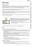 Page 7LFF6080
- 1 -
1 - Security - Software use license - Environment - Licence
Security
Security directives
Before turning on your device, check that the outlet that you are going to plug it into conforms to the indications shown 
on the information plate (voltage, current, power network frequency) located on your device. This device shall be 
connected to a single phase power network. The device shall not be installed on bare ground.
Batteries and rechargeable batteries, packaging and electric and electronic...