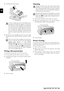 Page 3232Philips LPF 920 · 925 · 935 · 940
EN
3Carefully pull out the paper.
4Reinsert the toner cartridge and close the cover. Make
sure that the cover snaps securely into position on both
sides.
Fixing a Document JamIntroductionIf a document jam should occur in the front area: 
1Lift the panel upwards until it snaps into position.
2Carefully pull the paper or document forwards until it
is released.
3Close the panel.
CleaningCleaning
Fax Cleaning Sheets
1Lift the panel upwards until it snaps into position....