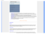 Page 31
Product Information
 
1.  Office Work: Enhances text and dampens brightness to increase readability and reduce\
 eye strain. This mode 
significantly enhances readability and productivity when you’re worki\
ng with spreadsheets, PDF files, scanned articles or 
other general office applications.
 
2.  Image Viewing: This profile combines color saturation, dynamic contrast and sharpness \
enhancement to display photos 
and other images with outstanding clarity in vibrant colors – all wit\
hout artifacts...