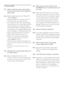 Page 4543
7.3 General FAQs
Q1:    When I install m
y monitor what should I 
do if the screen shows Cannot display this 
video mode?
Ans.:  Recommended resolution for Philips 18.5: 
1366x768 @60Hz.
  Unplug all cables, then connect your PC to    •
the monitor that you used previously. 
  In the Windows Star t Menu, select Settings/   •
Control Panel. In the Control Panel Window, 
select the Display icon. Inside the Display
Control Panel, select the Settings tab. Under 
the setting tab, in box labeled desktop...