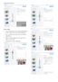 Page 13
11
Color menu: 
•	Color Menu allow you to adjust RGB, Black 
Level, White Point, and Color Calibration.
•	You can follow the instruction and do the 
adjustment. 
•	Refer to below table for sub-menu item 
base on your input. 
•	Example for Color Calibration: 
 
3. Image Optimization  