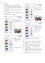 Page 1513
Color menu:  Color Menu allow you to adjust RGB, Black 
 •
Level, White Point, Color Calibration, and 
Smar tImage Lite (Please refer to Smar tImage 
Lite section). 
 You can follow the instruction and do the 
 •
adjustment. 
 Refer to below table for sub-menu item base 
 •
on your input. 
Example for Color Calibration
 •
1.  Show Me star ts color calibration tutorial. 
2.  Star
t - star ts the 6-step color calibration 
sequence. 
3.  Quick View loads the before/after images.
4.   T
o return to Color...