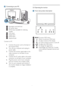 Page 75
 Connecting to your PC
 
 Kensington anti-thief lock
  AC power input
  DVI-D input (available for selecting 
model)
 VGA input
   Audio input
  HDMI input
 Earphone jack
Connect to PC
1.    
Connect the power cord to the back of 
the montior firmly.
2.  Turn off your computer and unplug its 
power cable.
3.  Connect the monitor signal cable to the 
video connector on the back of your 
computer.
4.  Connect the PC audio cable to the audio 
connector on the back of your computer.
5.  Plug the power cord...