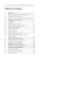 Page 2Table of Contents
1. Important ......................................................... 1
1.1  Safety precautions and maintenance ............... 1
1.2 Notational Descriptions ......................................... 2
1.3  Disposal of product and packing material.... 3
2.  Setting up the monitor .................................. 4
2.1 Installation ....................................................................... 4
2.2  Operating the monitor ........................................... 5
2.3...