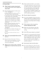 Page 3937
8.3 General FAQs
Q1:  When I install m y monitor what should I 
do if the screen shows 'Cannot display this 
video mode'?
Ans.: Recommended resolution for this monitor : 
1920 x 1080 @60Hz.
•	Unplug	all	cables,	then 	 connect 	 your 	 PC 	 to 	
the monitor that you used previously.
•	In	the	Windows 	 Star t 	 Menu,	 select 	 Settings/
Control Panel. In the Control Panel 
Window, select the Display icon. Inside the 
Display Control Panel, select the 'Settings' 
tab. Under the setting...