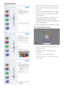 Page 1412
1. "Show Me" star ts color calibration tutorial. 
2. Star t - star ts the 6-step color calibration 
sequence. 
3. Quick View loads the before/after images. 
4. To return to Color home pane, click the 
Cancel button. 
5. Enable color calibration - by default is on. 
If unchecked, does not allow for color 
calibration to happen, dimes out star t and 
quick view buttons. 
6. Must have patent info in calibration screen.
First color Calibration Screen 
‡Previous button is disabled until the sec-...