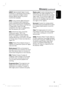 Page 5555
English
Glossary (c o n t i n u e d )
HDCP (High-bandwidth Digital Content 
Protection) is a specifi cation that provides a 
secure transmission of digital contents 
between different devices (to prevent 
unauthorised copyright).
JPEG: A very common digital still picture 
format. A still-picture data compression 
system proposed by the Joint Photographic 
Expert Group, which features small decrease 
in image quality in spite of its high 
compression ratio. Files are recognised by 
their fi le...