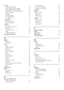 Page 3232
one-touch play 22one-touch standby 22system audio control 22eject disc 8enable auto standby  25B D - L i ve  17HDMI-CEC 22screen saver  25energy auto standby 25brightness 25screen saver  25sleep timer  25
Ffactory settings 25FAQs  4FM antenna 11FM antenna 11front connectors 11
HHDMI audio 23Deep color  23T V (HDMI ARC)  11video 23HDMI-CEC 22
IInternet B D - L i ve  17connect to  14Picasa web albums 21update home theater software 26YouTube videos  21
Llanguage 2nd audio language  162nd subtitle...