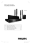 Page 1HTS3568
Register your product and get support at
www.philips.com/welcome
EN DVD Home Theater System 6
FR Système Home Cinéma DVD 58
ES Sistema de cine en casa con DVD 110
DE DVD Home Enter tainment-System 162
NL
DVD home theatre-systeemDVD home theatre-systeem 214
1_hts3568_12_eng 1_final.indd   11_hts3568_12_eng 1_final.indd   12008-07-03   1:24:34 PM2008-07-03   1:24:34 PM
 