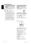 Page 2020
EnglishFinding the correct viewing 
channel
A Press 2 to turn on the unit.
B Press DISC on the remote control.
C Turn on the TV and switch it to the 
correct video-in channel.  
