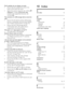 Page 2322
10 Index
33D video  12
Aamplifier  19audio connection  8language 17set tings 16synchronize with video  11audio input mapping 15, 17
BBD-Live access  12set up  9Bonus View 12
Ccare  4change settings 16chapter  13connect audio from T V  8, 15guide  7other devices 8T V 8connectors 7contact us 21
Ddisc play  11suppor ted discs 19disposal of your product 5DivX character set  13
EEasyLink set tings 15, 17
Ffile formats 19
DivX subtitles do not display correctly. •Ensure that the subtitle file name is the...