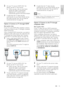 Page 1515
English
4 If audio from the T V does not play automatically on your home theater, set up 
the audio manually (see ‘Set up audio for 
connected devices’ on page 16).
Note
 •If your T V has a DVI connector, you can use an 
HDMI/DVI adapter to connect to T V.
Option 3: Connect to the TV through 
composite video
Basic quality video
If your T V does not have HDMI connectors, 
connect your home theater to the T V through a 
composite connection. A composite connection 
does not suppor t high-definition...