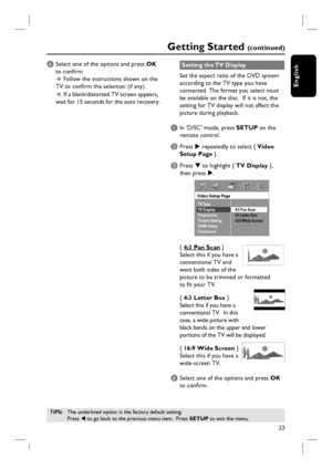 Page 2323
English
D Select one of the options and press OK 
to confi rm. 
