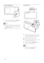 Page 1616
   
 
 
 
Connect iPod
 
 
  
 
 
 
 
1  Push the ‘slide’ button (A) to one side 
and move the ‘holder’ (C) until you get 
the best position to  t your iPod.
   
 
 
2  Release the ‘slide’ button (A).
 
 
 
 
3  Select a matching dock adaptor (D) and 
attach it to the ‘holder’ (C).
   
 
 
4  Dock your iPod to  iPod DOCK 
 slot on 
this Home Theater System.
  Note
 
To listen to the audio output from this   •
connection, press  iPod DOCK 
.
DOCK POSITION SWITCH
A
C
B
D
 
 
 
 
 
Connect USB device...