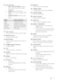 Page 99
m   
 ( Mute )
   
Mute or restore audio output.
   
 
 
n  TREBLE  /  BASS 
   
Change treble or bass. Use with  
 
 
 +/- 
.
   
 
 
o  SOUND MODE 
   
Select a sound mode.
   
 
 
p  Numeric buttons 
   
Select an item or setting.
   
 
 
q  SUBTITLE 
   
Select a subtitle language for video.
   
 
 
r  REPEAT  /  PROGRAM 
   
 
 
Toggle between various repeat or  • 
shuf e modes.
   
 
 
In radio mode, press to star t manual  • 
radio preset; press and hold to star t 
automatic radio preset....