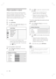 Page 2222     EN
Adjust speakers output
Ideally the distance between listening position 
and all the speakers should be the same.  If not, 
change the speaker settings based on their 
distance from the listening position in order to 
obtain the best possible surround sound.
1 Press DISC.
2 Press OPTIONS.
3 Press V to select  [ Audio Setup ] in the 
menu, then press B.
Audio Setup
Ambisound Setup
HDMI Audio
Speaker Volume
Speaker Delay
Night Mode
Wireless
You cannot access speaker setup 
options if this Home...