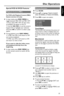 Page 2323
English
Preview Function
1Press SCAN.
2Press 34 to highlight TRACK DIGEST,
DISC INTERVAL or TRACK INTERVAL.
3Press OK to open one option.
Select Digest Type:
Track Digest
Disc Interval
Track Interval
Track Digest
This function will minimise the picture of
every track in order to display every six
of these tracks on the screen to help you
know the content of every track on the
disc.
Disc Interval
This function is used to divide a disc into
six parts by regular intervals and display
them on one page to...