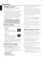 Page 38Copyright protection
When you tr y to record copy protected material from an
external appliance,COPY PROTwill be displayed. No
recording is possible then.
This product incorporates Macrovision copyright protection
technology that is protected by US patent no. 4631603,
4577216 and 4819098, as well as other intellectual
proper ty rights. Use of this copyright protection technology
must be authorised by Macrovision Corporation, and is only
intended for home use and other pay-per-view applications....